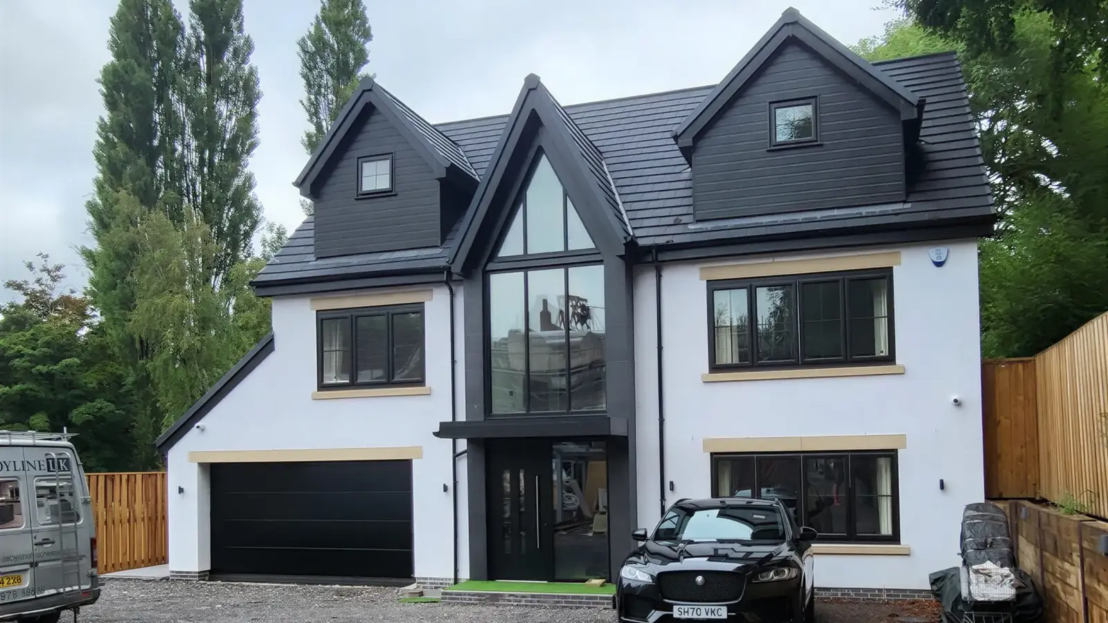 Two new five-bedroom houses in Worsley, drawn by Plans to Build it